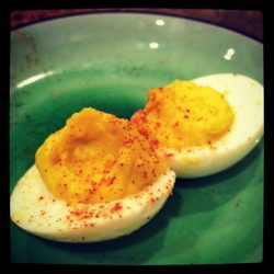 Butter Deviled Eggs