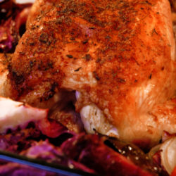 Lavender Thyme Roasted Chicken